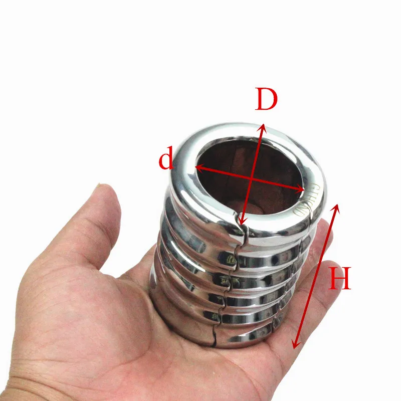 Кольца из нержавеющей стали на мошонку подвесная промежность скрепленная