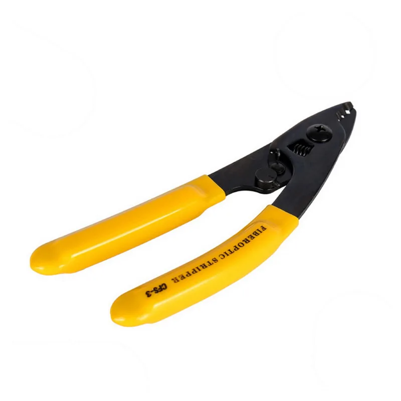 Three-Port Fibre Stripper CFS-3 Fiber Stripping Pliers Cable Cutter Electric Forceps Knife Crimper Crimping Tool | Инструменты