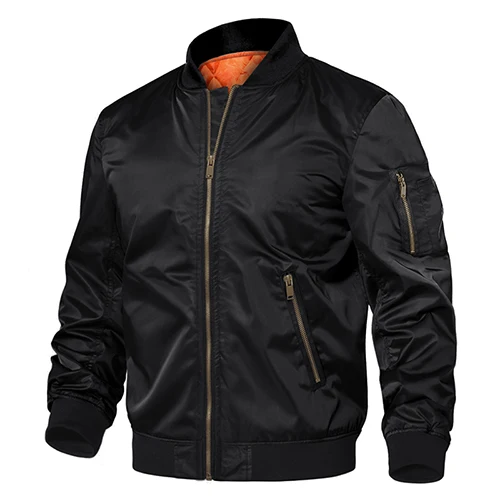 

Winter Military Jacket Outwear Mens Cotton Padded Pilot Army Bomber Jacket Coat Casual Baseball Jackets Varsity Jackets