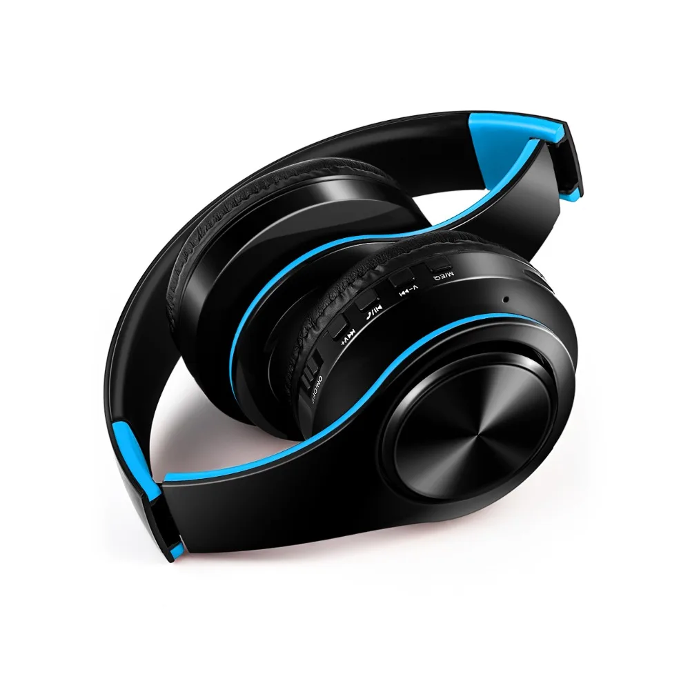 

CATASSU Earphone Bluetooth Headphones Over Ear Stereo Wireless Headset Soft Leather Earmuffs Built-in Mic for PC/Cell Phones/TV
