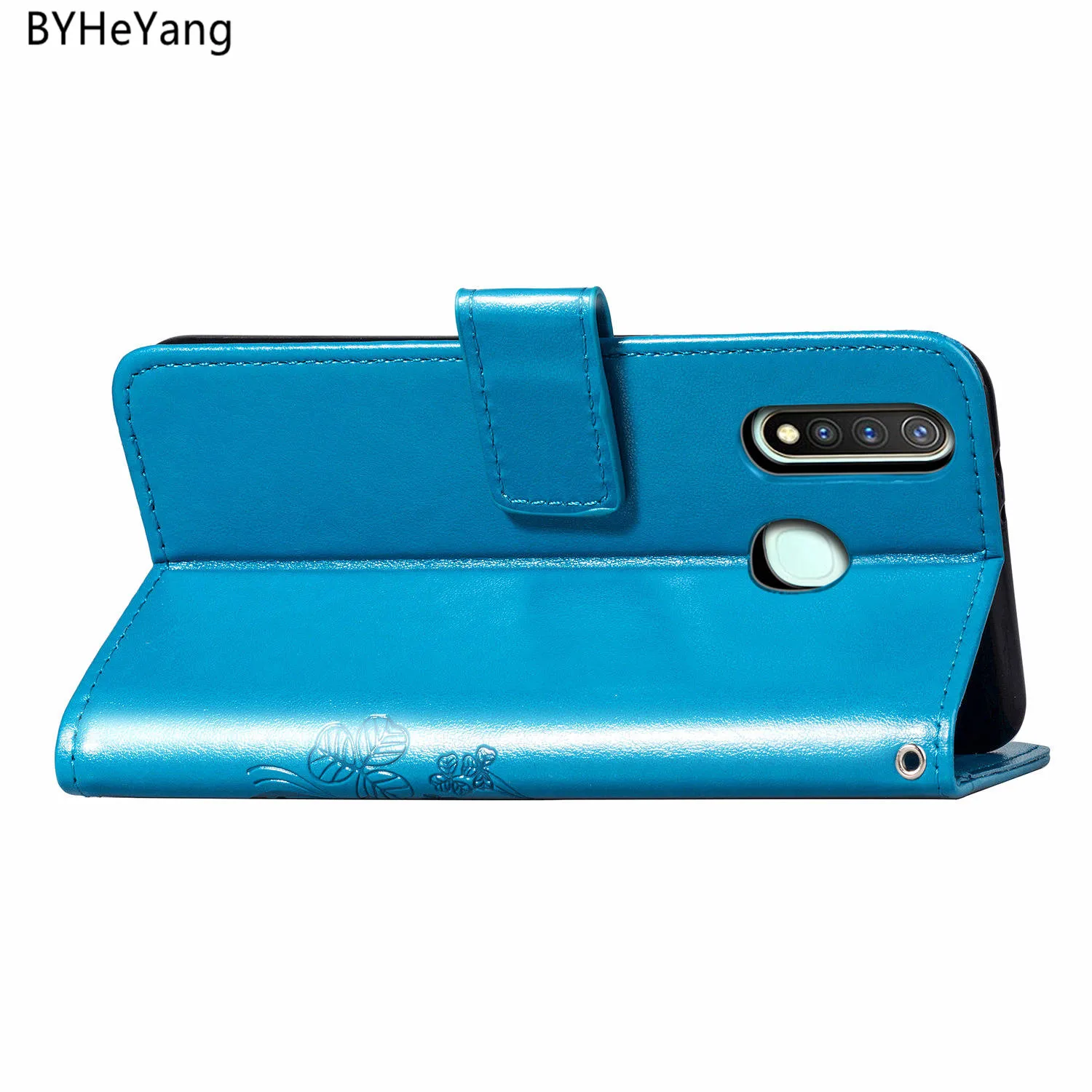 Для Coque Vivo Y19 чехол U3 Чехол кожаный флип Роскошный кошелек Капа Обложка для книги
