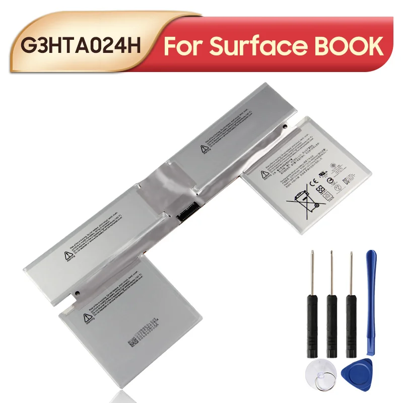 Original Replacement Laptop Battery G3HTA024H For Microsoft Surface BOOK 6800mAh Laptop Battery With Tools