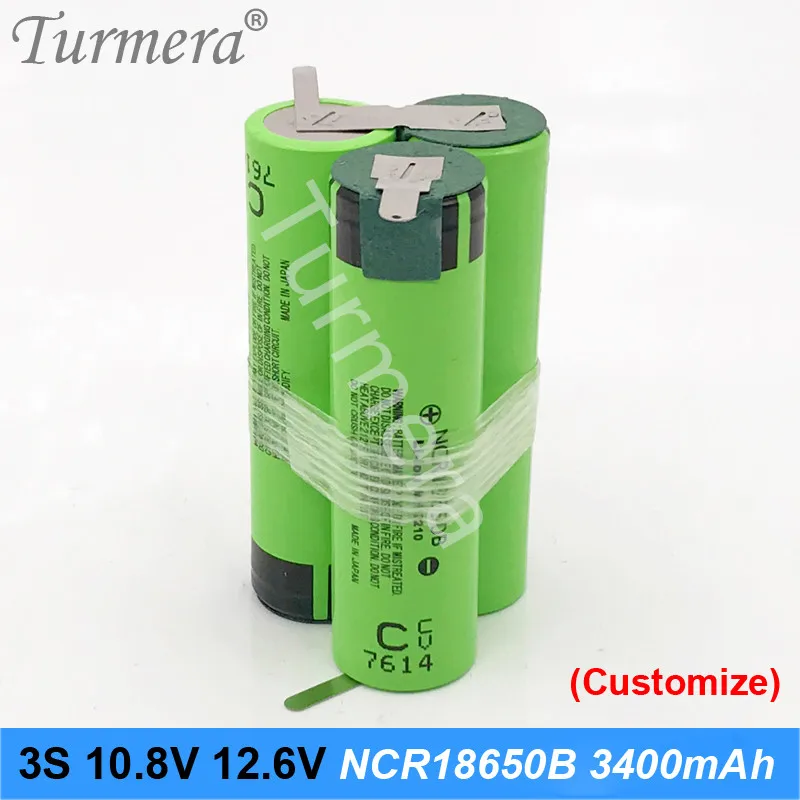 18650 батарея 3400 мАч 6800 ncr18650b 12 6 в 16 8 21 В для шуруповерта shurik shura 3s 4s - купить по