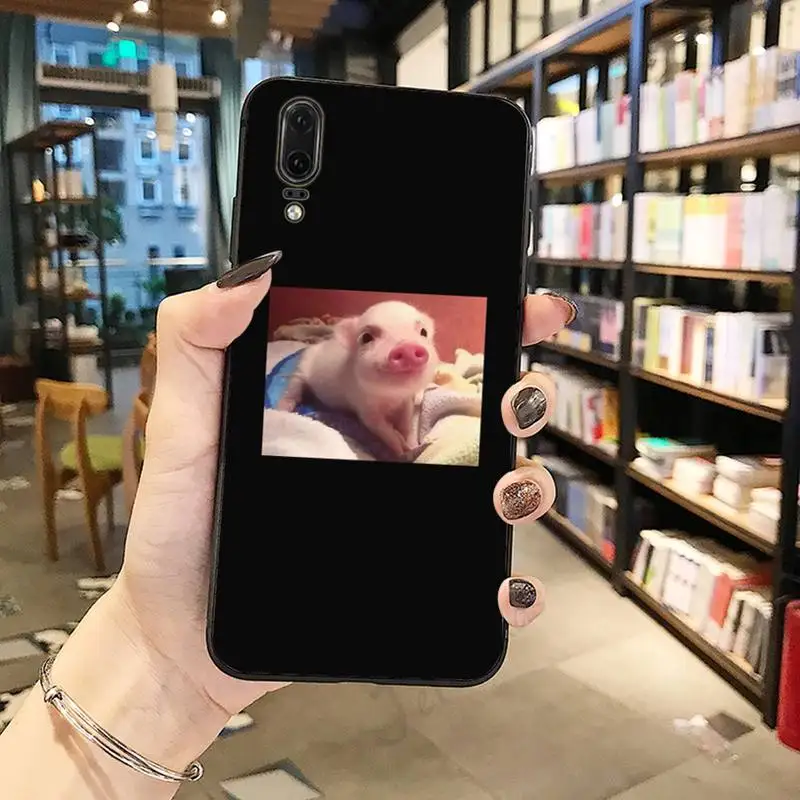 

Pet Pig animal aesthetics Phone Case For Huawei honor Mate P 10 20 30 40 Pro 10i 9 10 20 8 x Lite