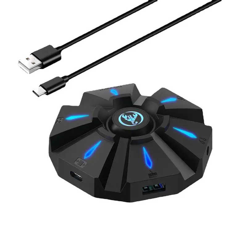 

HXSJ P9 конвертер для мобильного контроллера игровой клавиатуры мыши для Xbox one/PS4/Switch/PS3/ Xbox 360/переключатель консолей для игры FPS