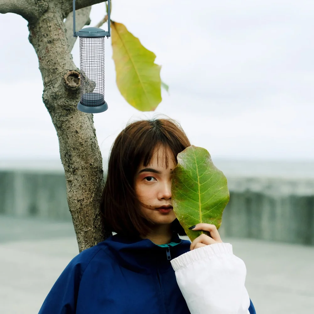 

1pc Creative Bird Food Container Garden Decoration Bird Feeder Hanging Decor