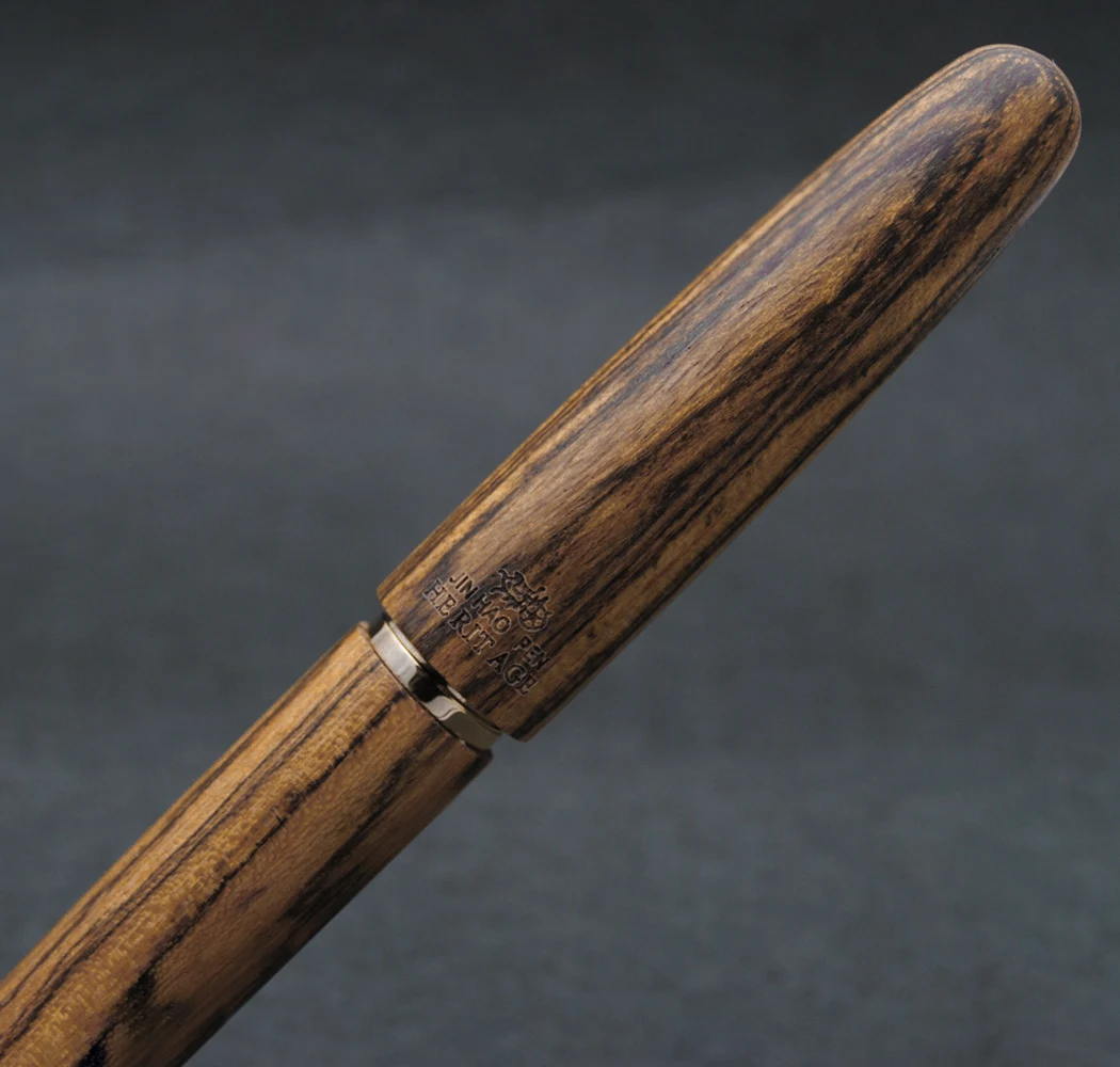 Перьевая ручка Jinhao из 9056 натурального дерева M/F чернильная Nib ручной работы с
