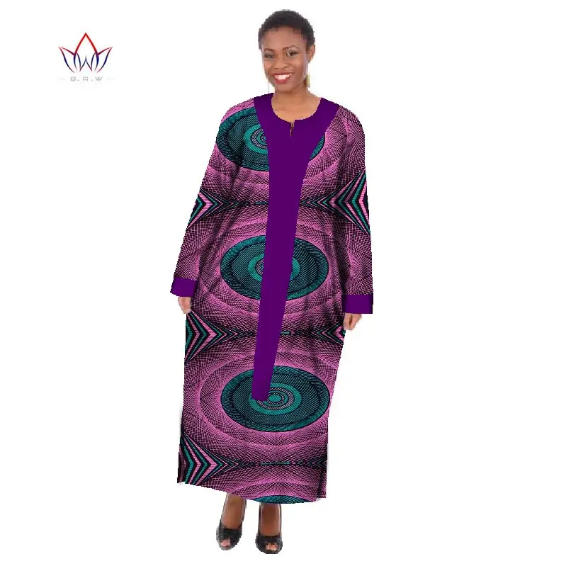 Лето бросился платье халат африканского Femme Дашики Африканский для женщин