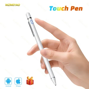 universal capacitive active stylus touch screen pen smart iosandroid apple ipad phone pencil touch drawing tablet smartphone free global shipping