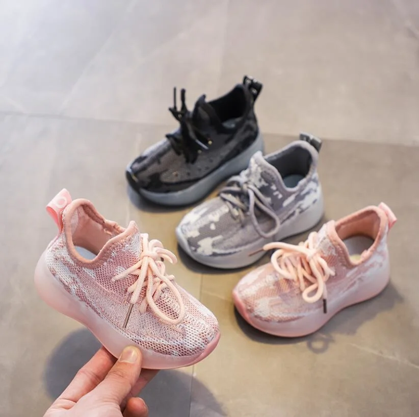 

Spring new fashionable net breathable leisure sports shoes kids running shoes for girls shoes for boys brand children shoes