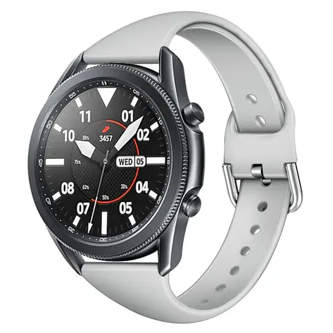 Ремешок силиконовый для Samsung Galaxy Watch Active 2 40 44 мм, спортивный сменный Браслет для наручных часов Huawei Watch GT 2 42 мм, 20 мм