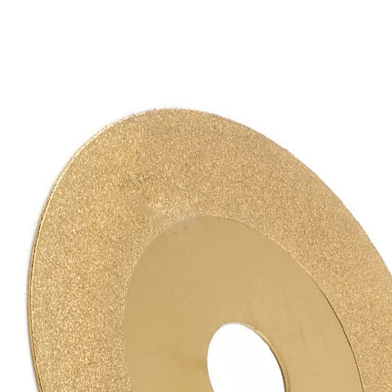 

Titanium Grinding Wheel Diamond Coated Polishing Cutting DIY Discs Gold 100mm