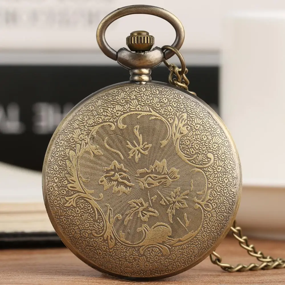 Труп невесты фильм Винтаж карманные часы Reloj Mujer череп кварцевые расширение