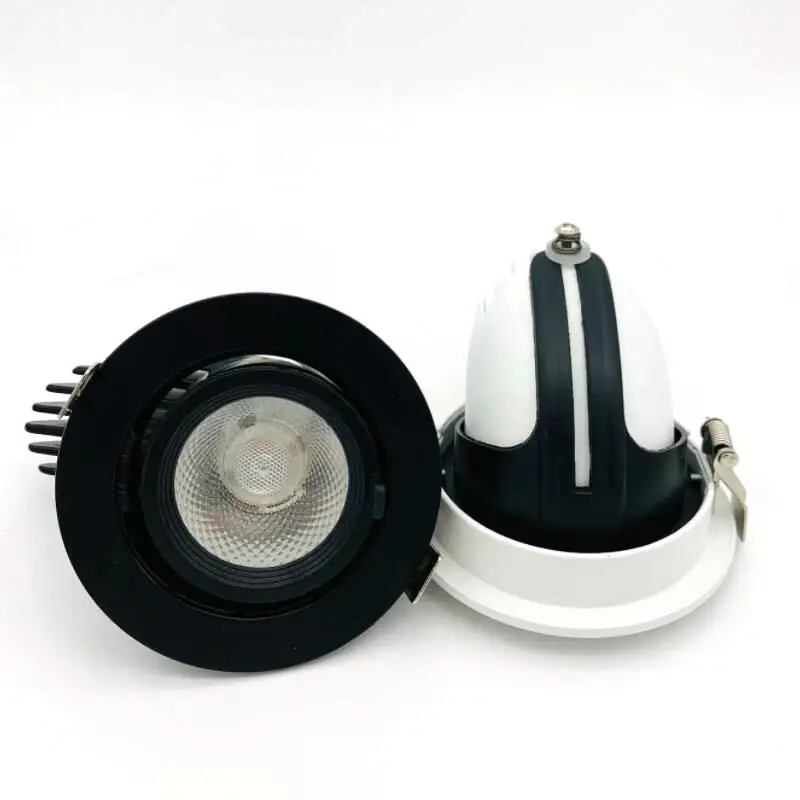 12 шт. светодиодный светильник супер яркий Встраиваемый точечный с регулируемой