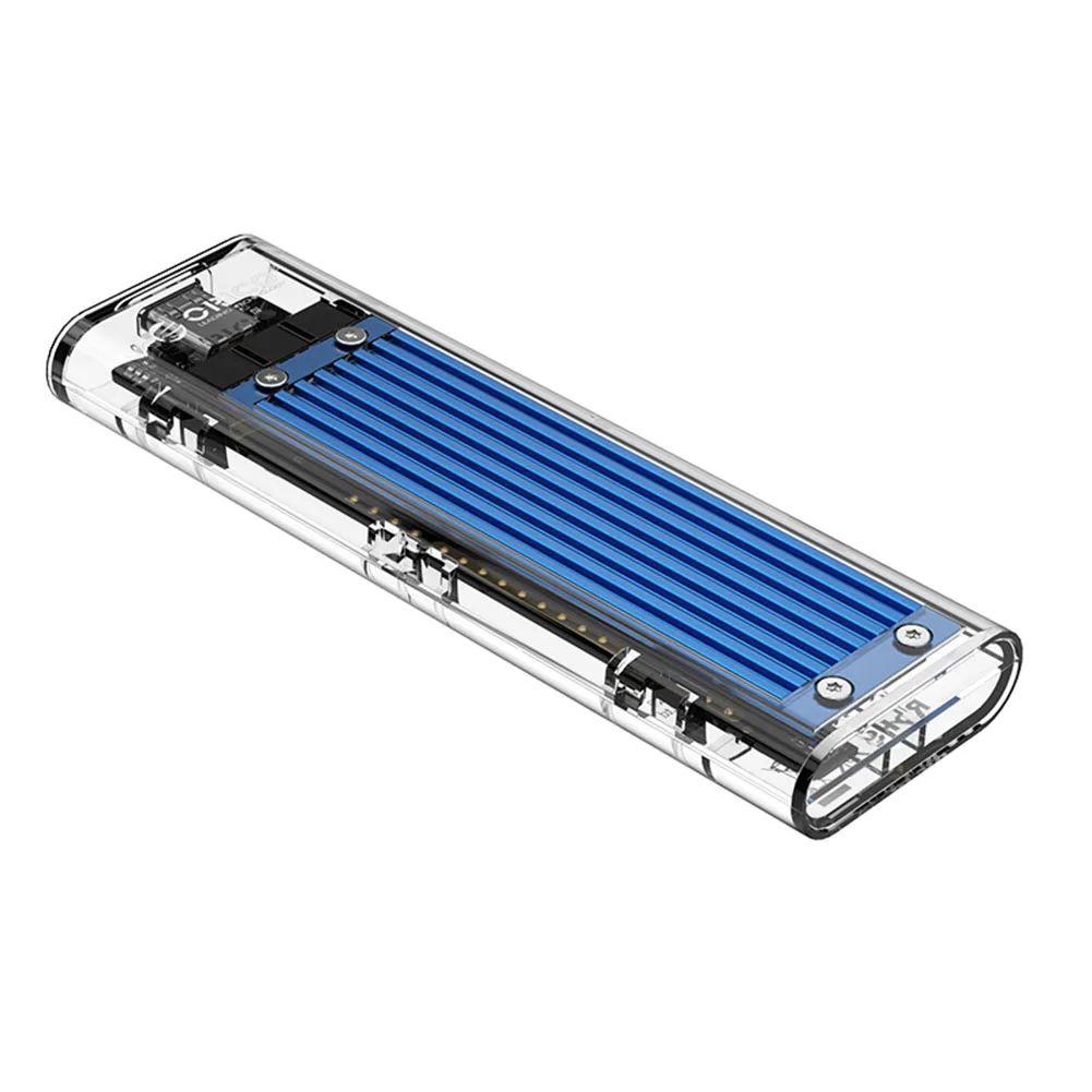 

Disk Case Box External Hard Disk Type-C SSD Enclosure M.2 NVMe/SATA Mobile Hard Drive Case for PC Windows Mac