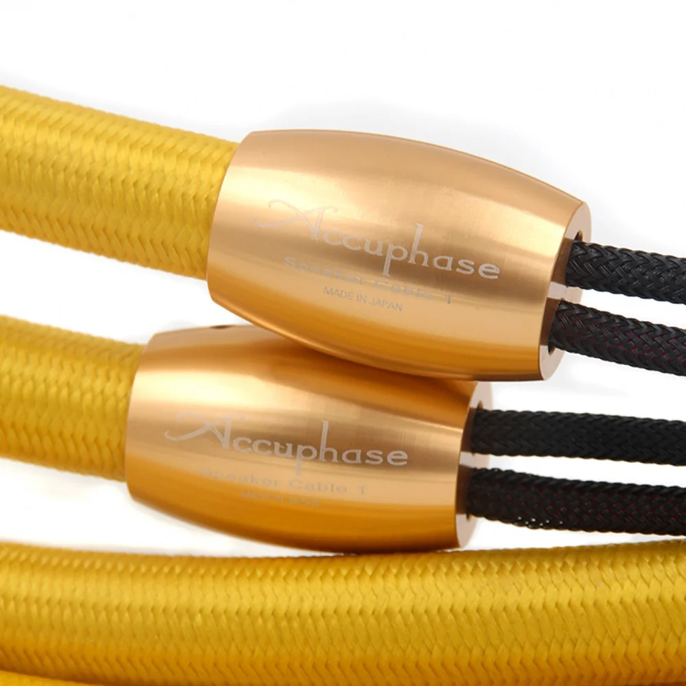 Accuphase One Number OFC Чистая медь аудио кабель для динамика покрытый банановым штекером