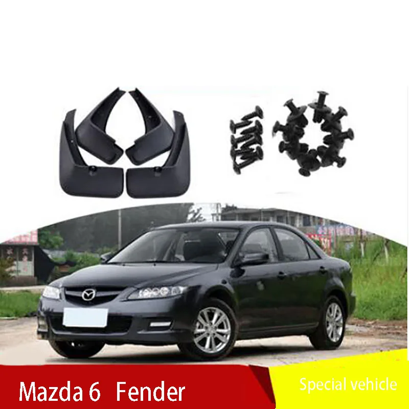 

Mud Flaps For Mazda 6 ATENZA 2014 2015 2016 2017 2018 Splash Guard Cover Mudguard Fenders Splasher Car Dedicated Accessories