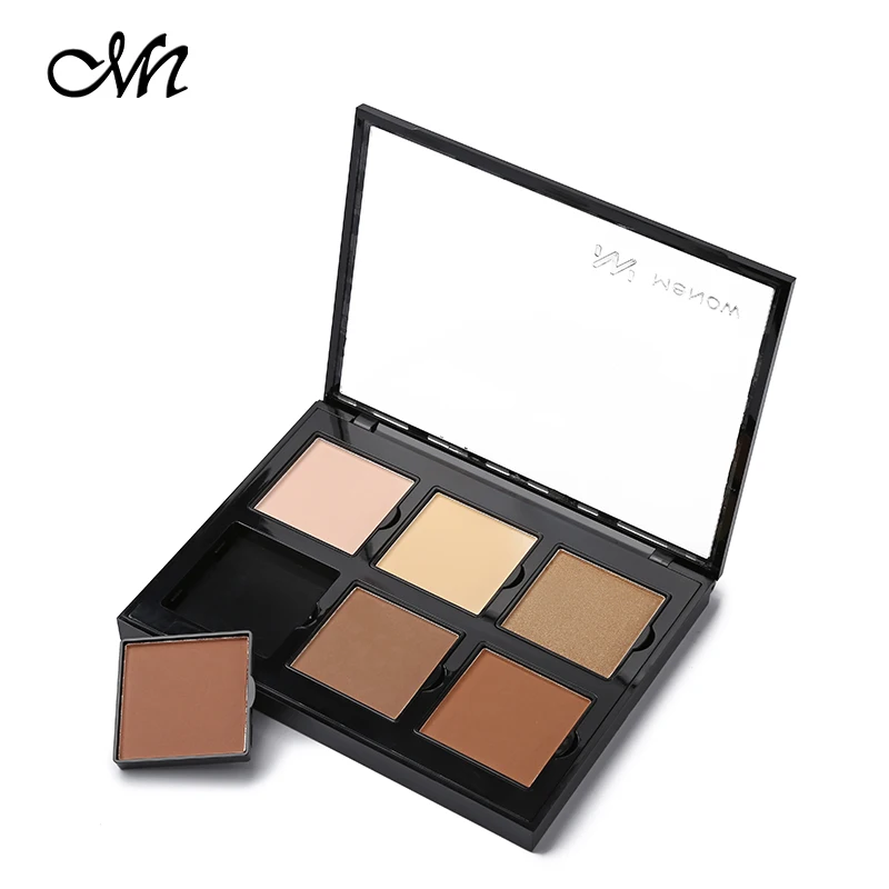 Тени для век Menow 6 цветов матовые тени палитра теней контурный набор пудры