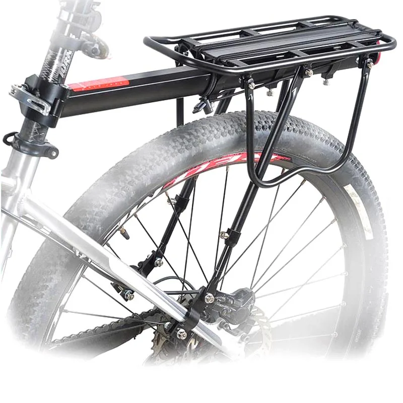 Bicycle Bike Rear Seat Rack Aluminum Alloy For Cycling Touring Carrier Disc Brake Mount HA