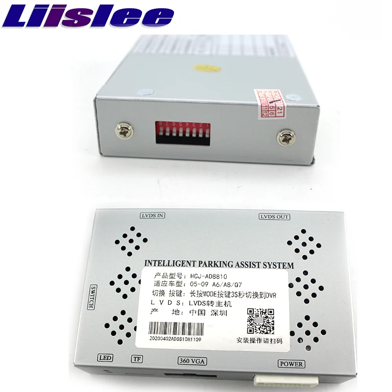 Liandlee парковочный Интерфейс камеры обратная резервная камера наборы для Audi A4 B8 8K