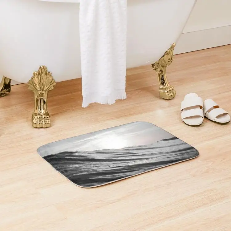 

Motion Of Water Bath Mat Wash Toilet Kitchen Living Room Rug Bedroom Anti-Slip Cartoon.Doormat Modern Home Floor Decoration Pad