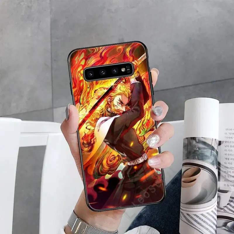 

Rengoku Kyoujurou Demon Slayer Phone Case For Samsung galaxy S 7 8 9 10 20 edge A 6 10 20 30 50 51 70 note 10 plus