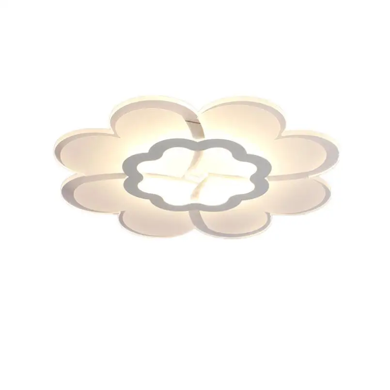 Новая ультратонкая потолочная лампа с цветами современная простая для гостиной