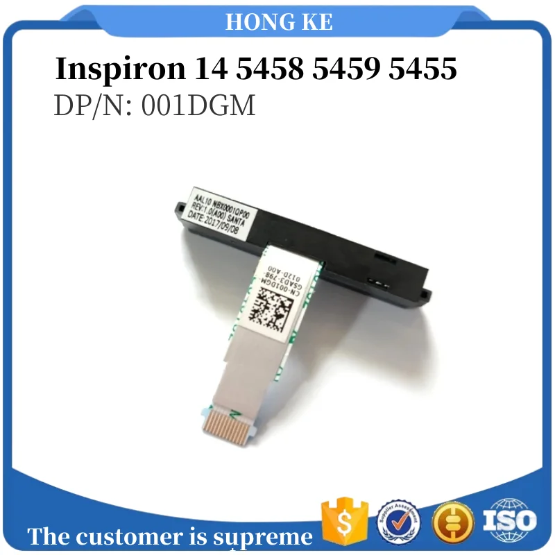 

Для оригинального DELL Inspiron 14 5458 5459 5455 новый кабель для жесткого диска ноутбука HDD DP/N: 001DGM HDD гибкий соединитель FFC кабель