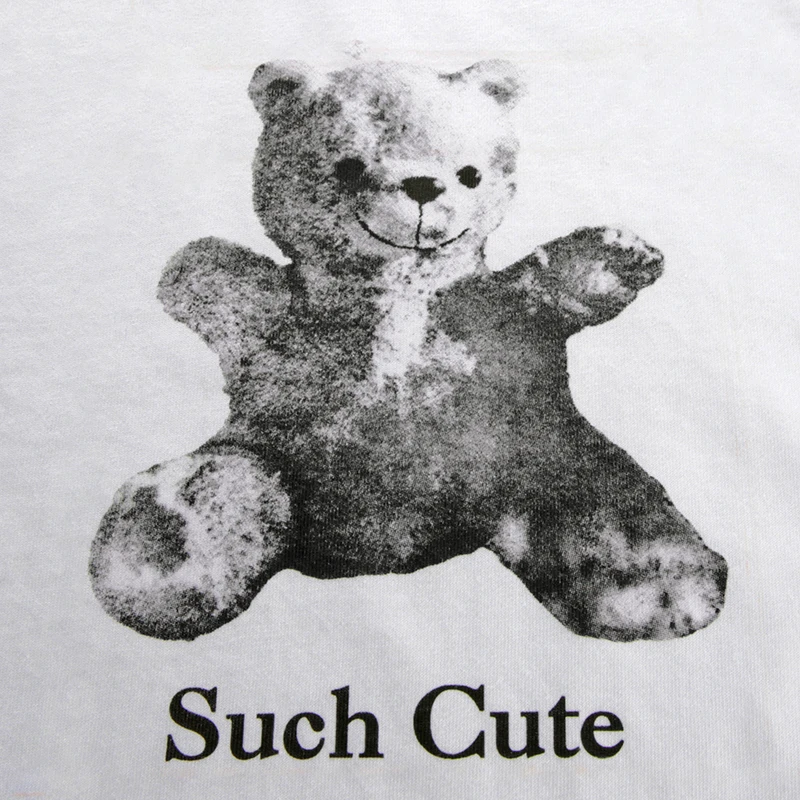 

Rockmore Animals Printed Chain Tshirts Plus Size Crop Tops Short Sleeve T Shirts Women White Streetwear Basic Tee Shirts Black