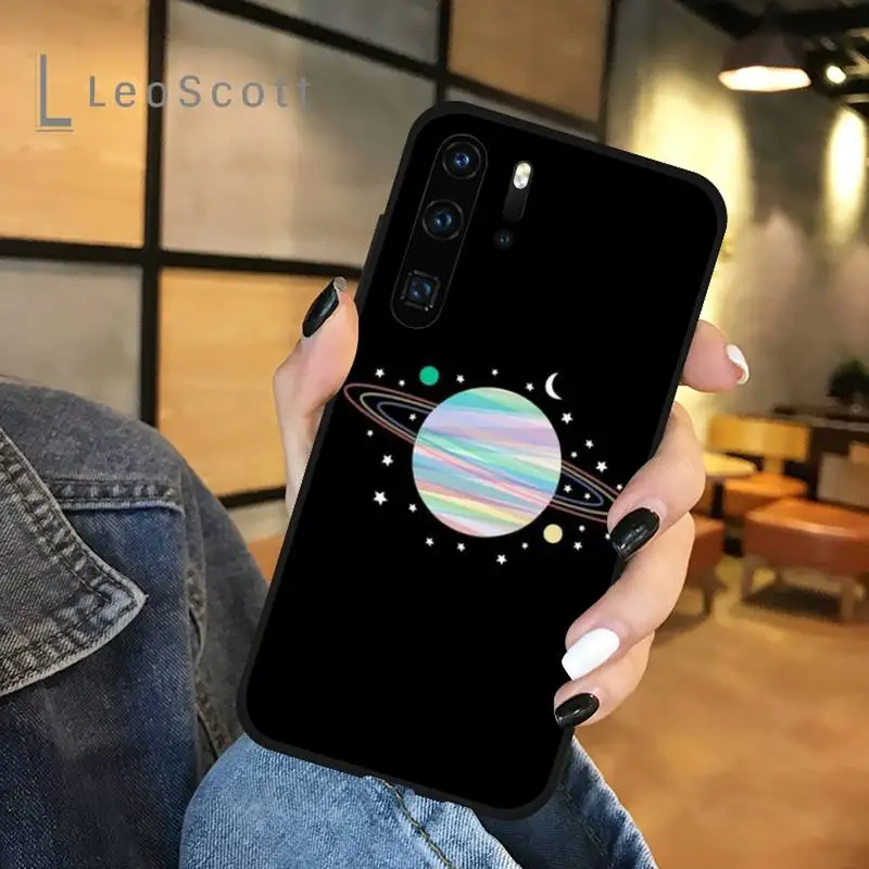 

Starry sky creativity space Phone Case For Huawei honor Mate P 9 10 20 30 40 Pro 10i 7 8 a x Lite nova 5t