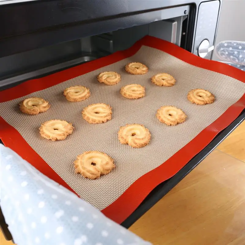 

Silicone Baking Mat Pad Sheet Baking Pastry Tools Non-Stick Rolling Dough Mat Large Size For Cake Cookie Macaron Kitchen Tools