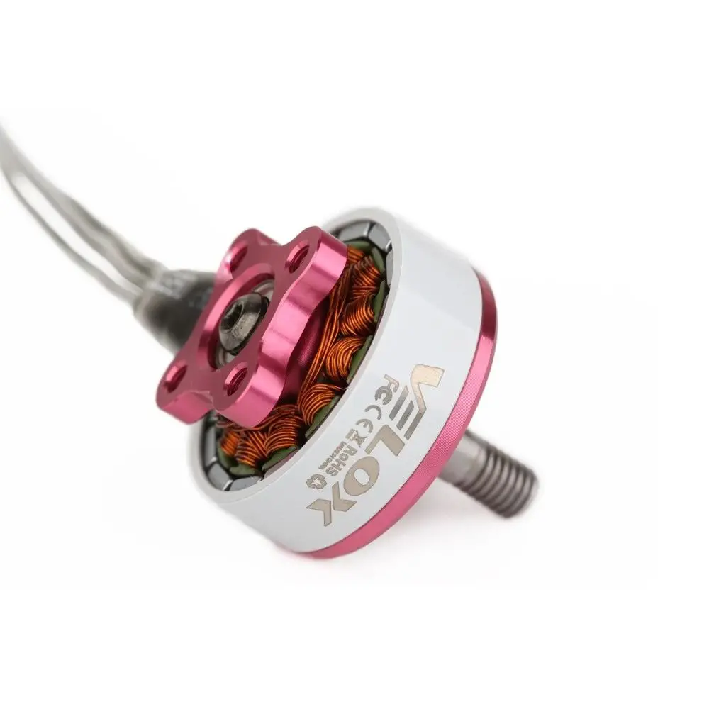 T-Motor VELOX V2306 розовый 2400KV 2-4S FPV Бесщеточный двигатель для RC Racing Freestyle 4S 5 дюймов Дрон