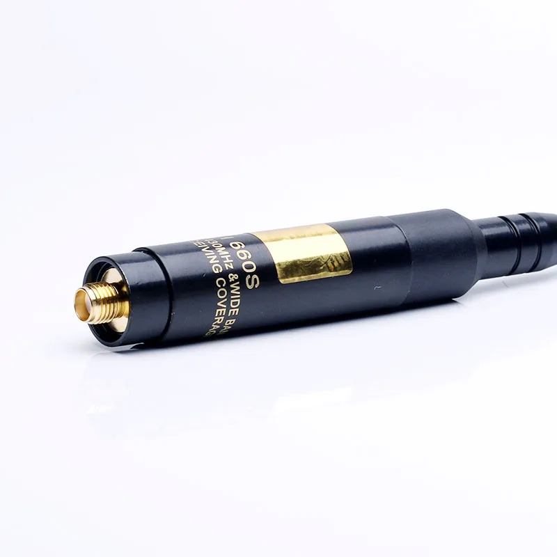 

RH-660S SMA-Female/Male/BNC 144/430MHz Dual Band High Gain Antenna For Baofeng TYT Walkie Talkie UV-5R BFUVB3 Plus UV-82 BF-888S