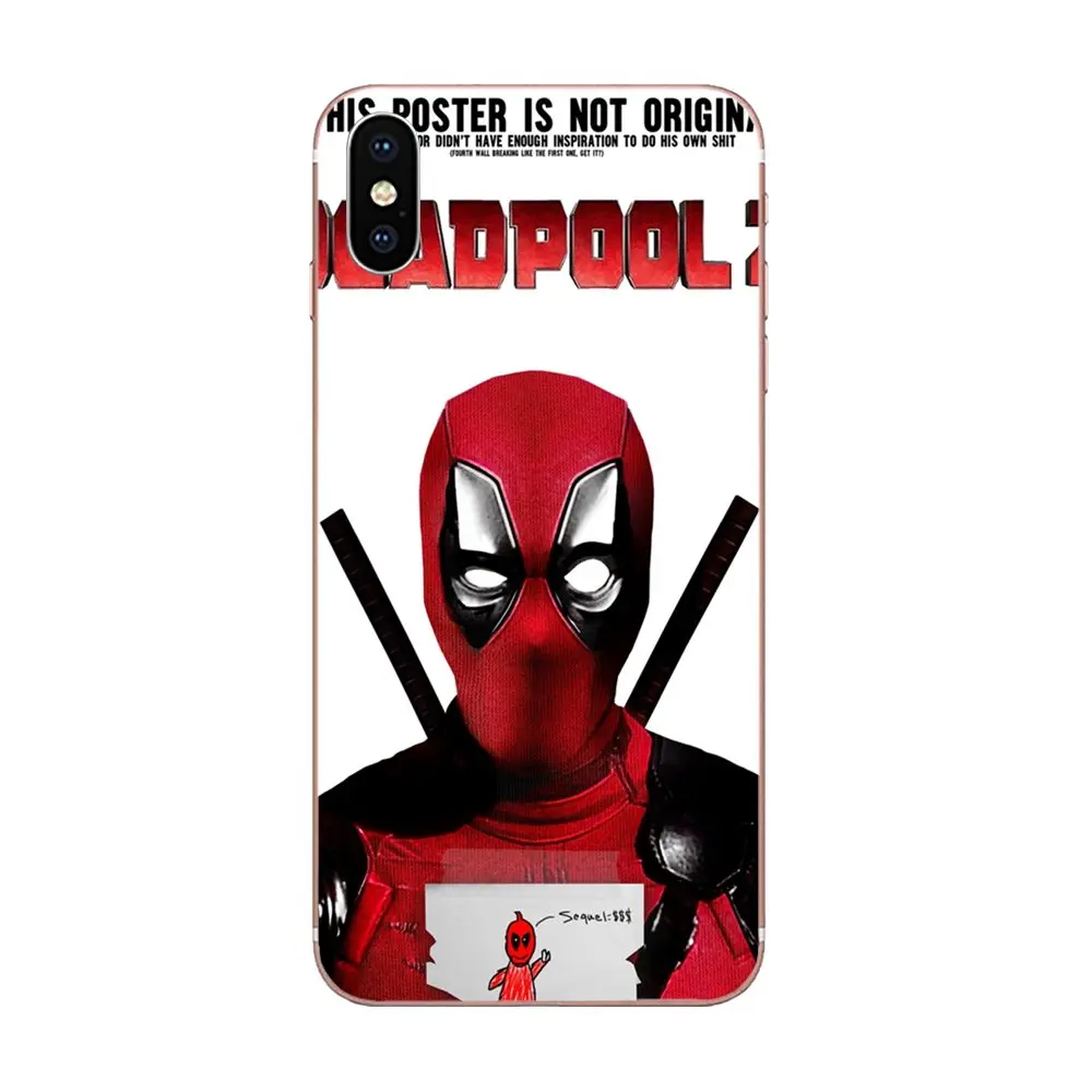 Marvel Deadpool 2 Soft Screen Protector For Galaxy Grand A3 A5 A7 A8 A9 A9S On5 On7 Plus Pro Star 2015 2016 2017 2018 | Мобильные