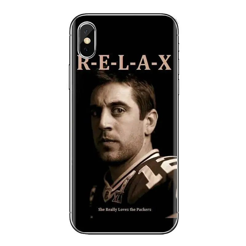 Прозрачные чехлы из ТПУ Аарон Роджерс упаковщик Автограф для Samsung Galaxy J1 J2 J3 J4 J5 J6 J7