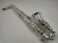 yas62s alto saxophone silver plated eb tune e flat professional musical instrument with case free shipping