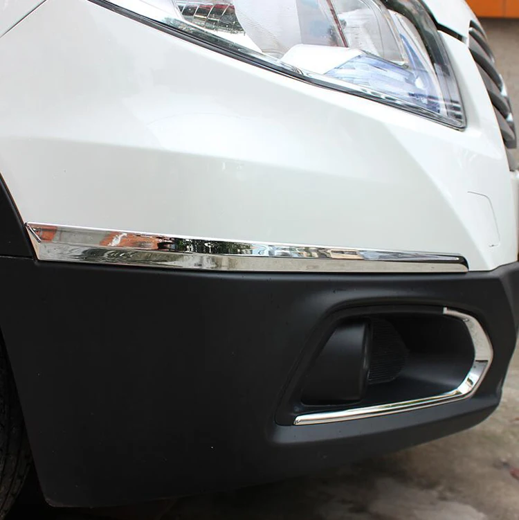 Передний Задний бампер угловая защита рамка край доска ABS хром 4 шт./компл. для Suzuki