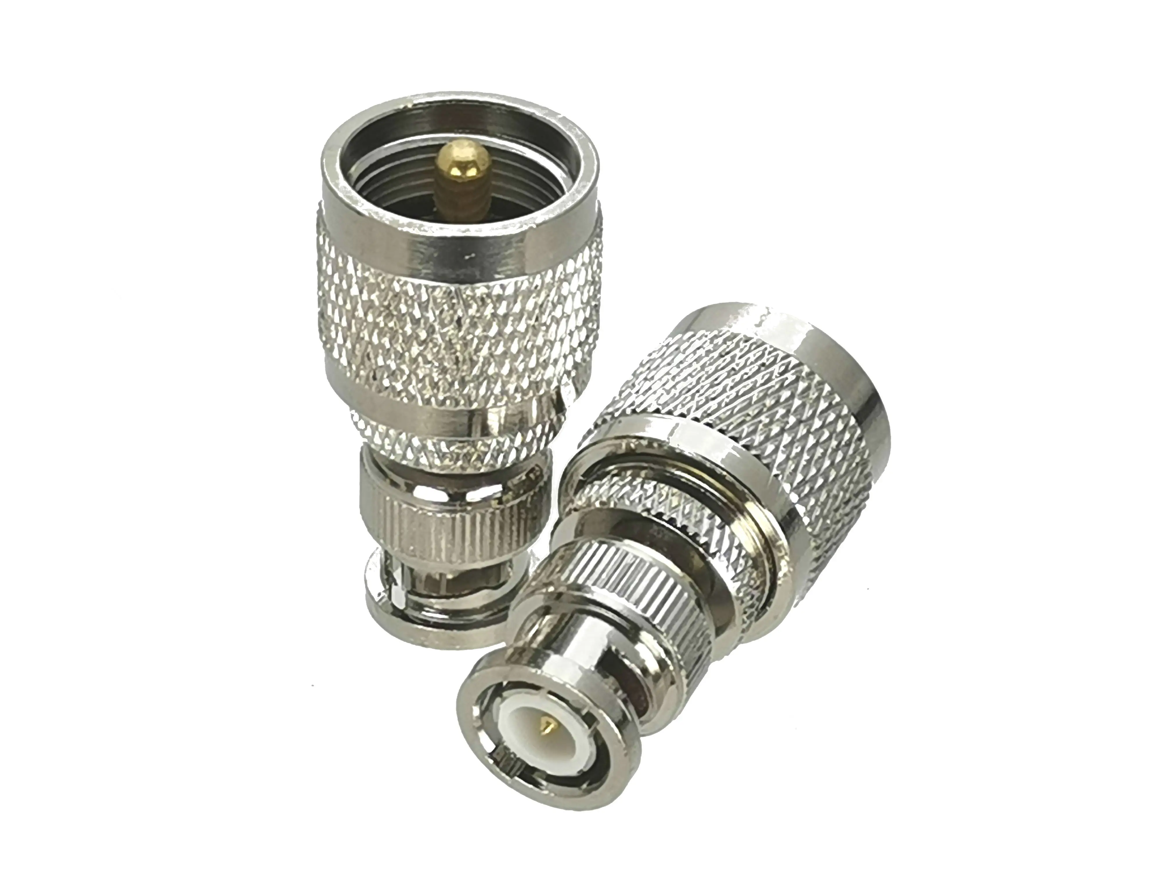 

Штекер BNC к UHF PL259 RF, переходник коаксиальный для радиоантенны высокого качества, 1 шт.