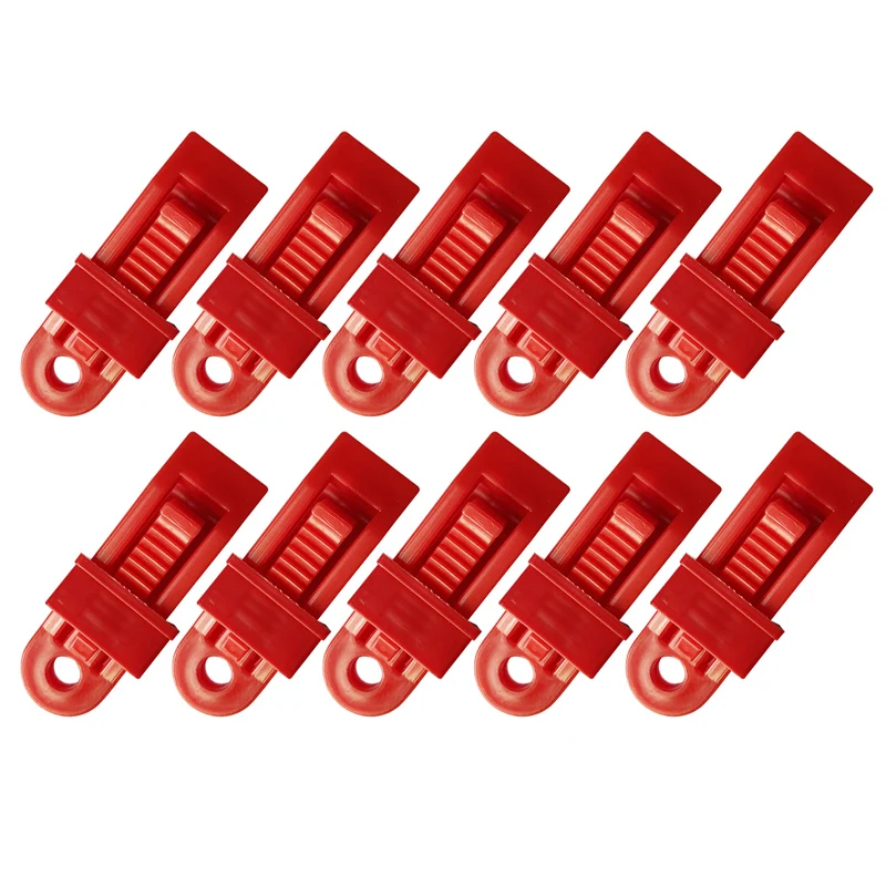 

10Pcs Tent Canopy Clamp DIY Tarp Clamp Awning Clip Snap Canvas Anchor Gripper Caravan Jaw Grip Trap Tighten Woodworking Tools