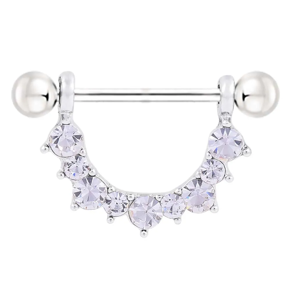 Для женщин ниппель кольцо 316L хирургический стальной стержень U Форма штанга