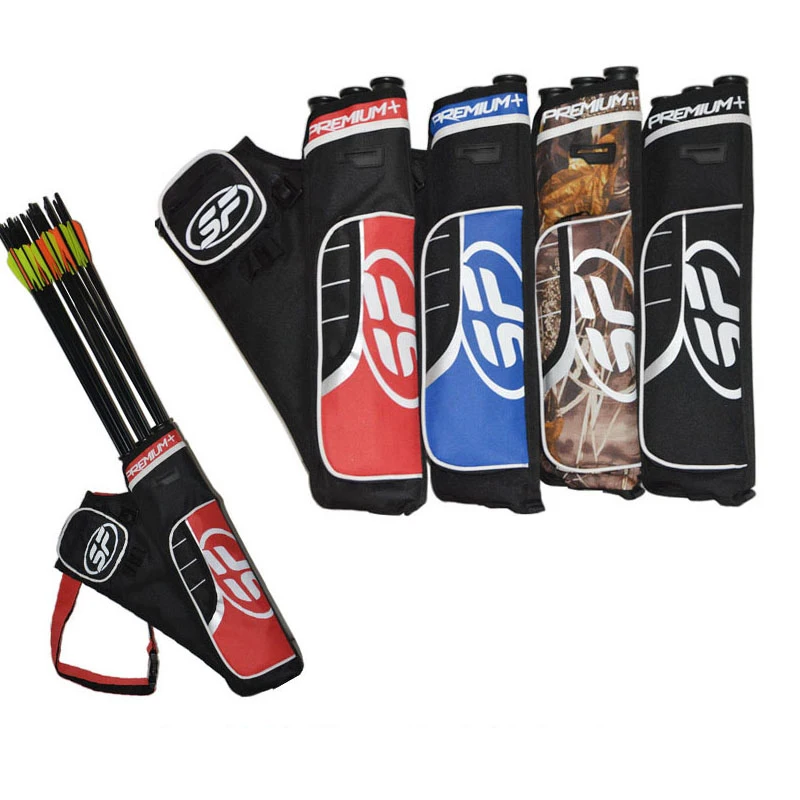 

Archery Quiver Waterproof Camouflage Arrows Holder Bag 3 Tubes Arrow Quiver for Recurve Bow Hunting Shooting Archery Accessories