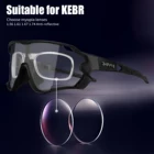 KEBR солнцезащитные очки для езды на велосипеде с диоптриями 1,56 1,61 1,67 1,74 смолы Асферические стекла от близорукости дальнозоркости оптические линзы очки для велоспорта очки