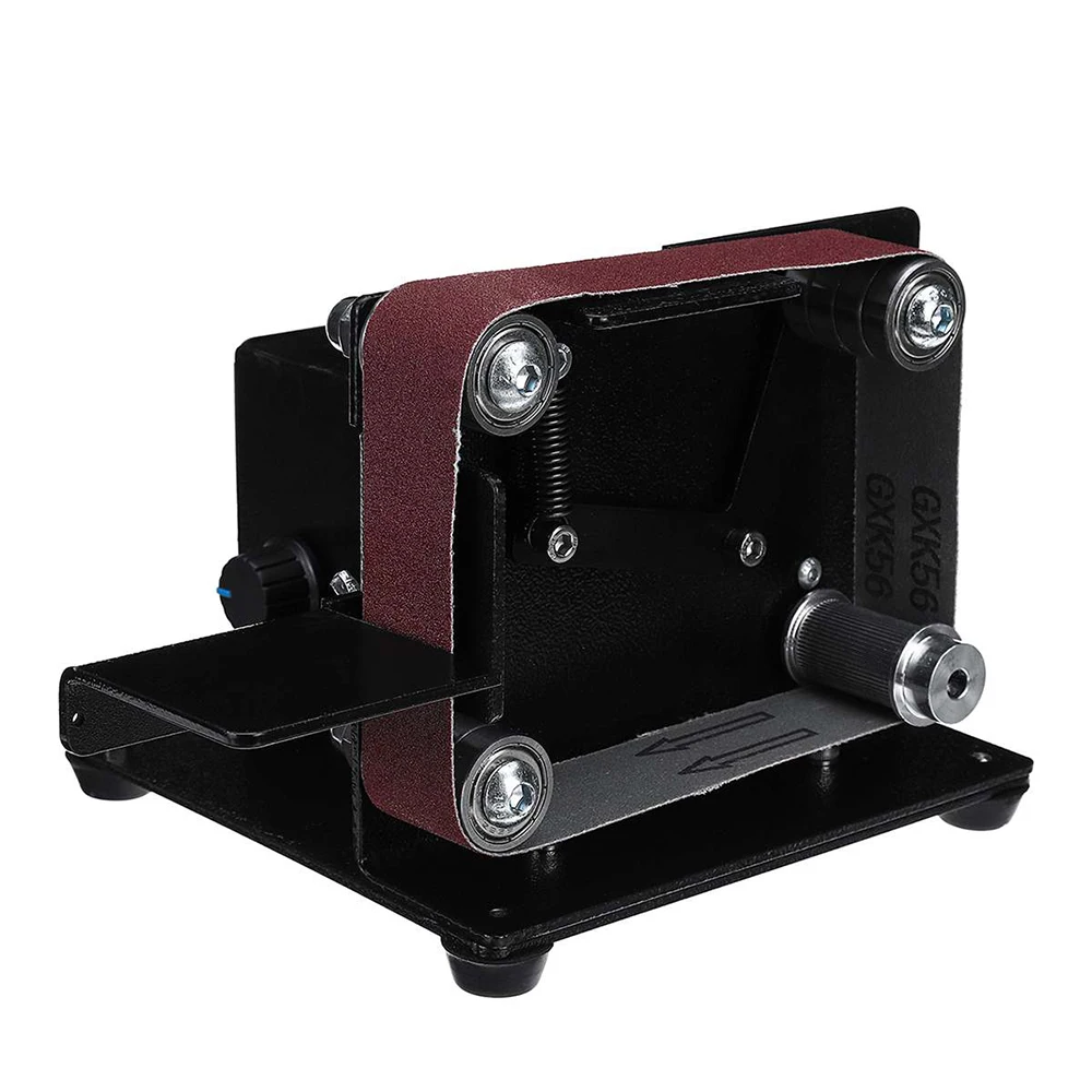 Электрический шлифовальный ленточный мини-станок DIY шлифовальная полировальная