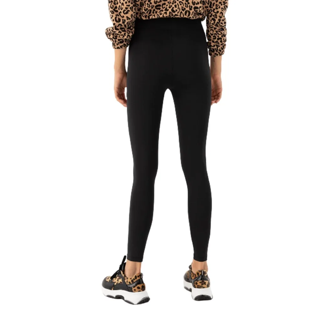 Dayz 22131 Women High Waist Solid Leggings