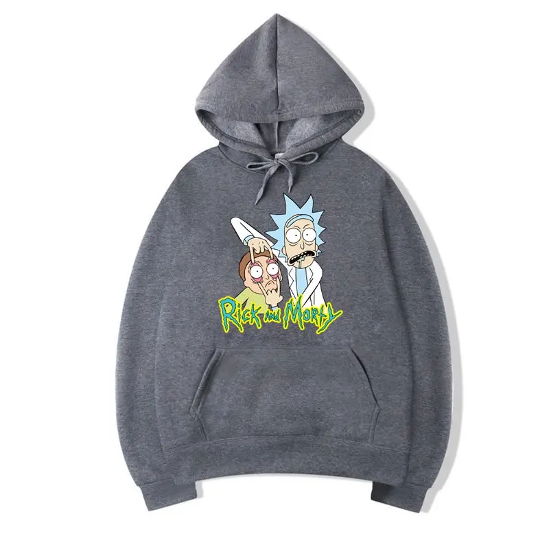 Новинка 2019 брендовые толстовки с капюшоном Rick marty для мужчин и женщин мужские