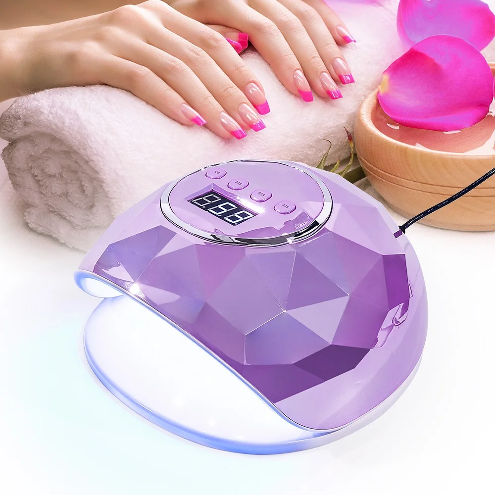 78 Вт УФ лампа Сушилка для ногтей красочное зеркало алмаз Pro UV 39 СВЕТОДИОДОВ гель