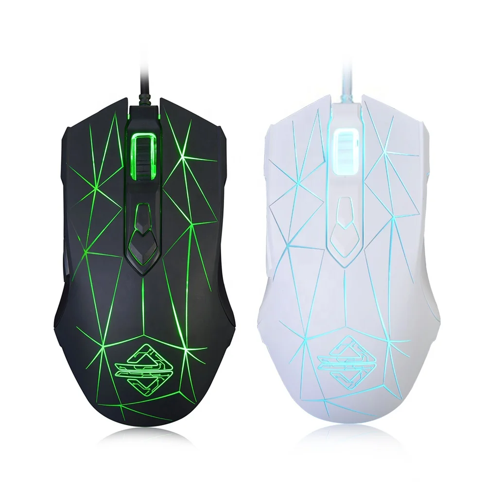 

Ajazz AJ52 RGB Gaming Mouse Programmable 7 Buttons Ergonomic LED Backlit USB Gamer Mice Computer Laptop PC for Window Mac OS Lin