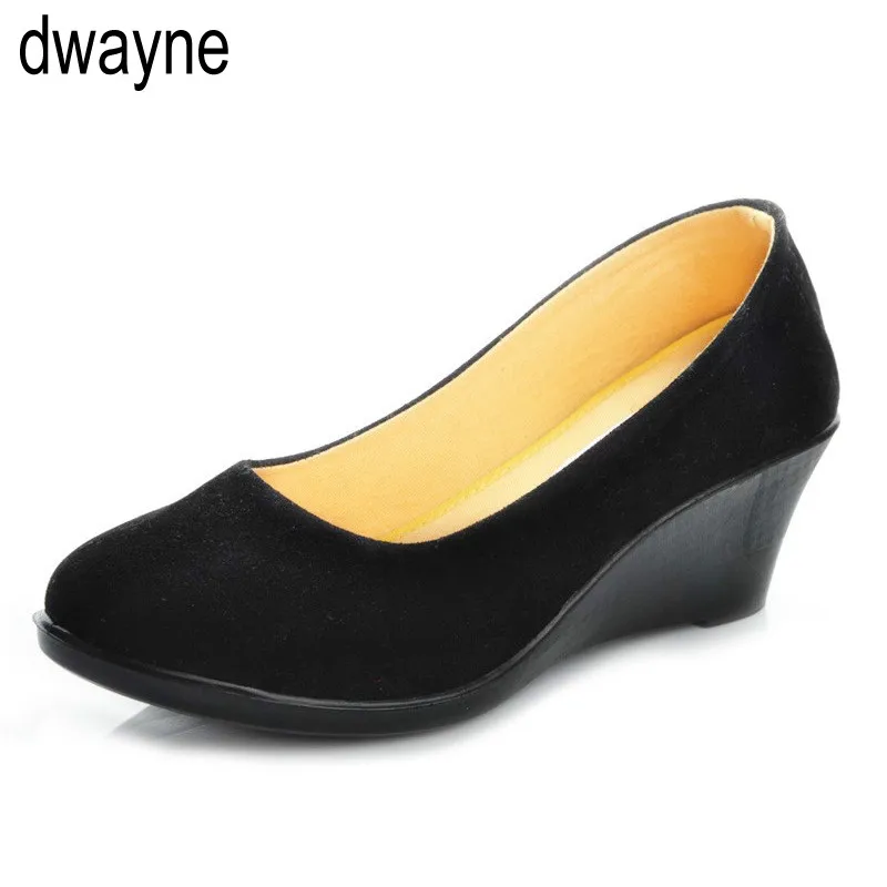 Женские туфли на высоком каблуке лодочки платформе размера плюс Элегантные