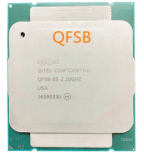 Оригинальный процессор Intel Xeon E5 V3 E5-2650V3 QFSB ES версия 2 10 ГГц 25M 10CORE 105W E5-2650 телефон 2650V3