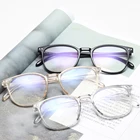 Мужские очки в оправе, прозрачные игровые очки, очки с защитой от синего спектра